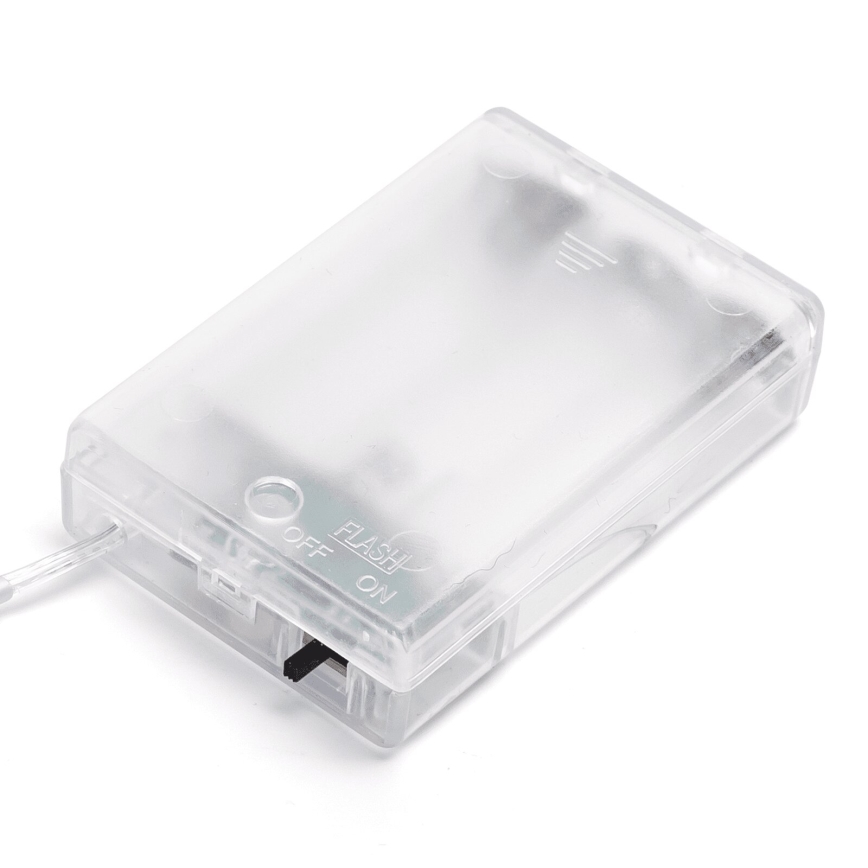 Aigostar - LED-jouluketju 50xLED/3xAA 5,3m monivärinen