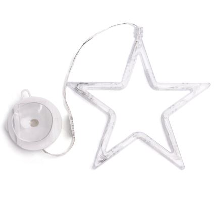 Aigostar - LED-joulukoriste LED/3xAAA tähti 19cm