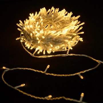 Aigostar - LED-joulukoriste ulkokäyttöön, 600 LED, 30 m, IP44, lämmin valkoinen