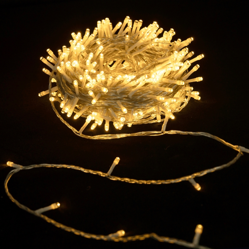 Aigostar - LED-joulukoriste ulkokäyttöön, 600 LED, 30 m, IP44, lämmin valkoinen