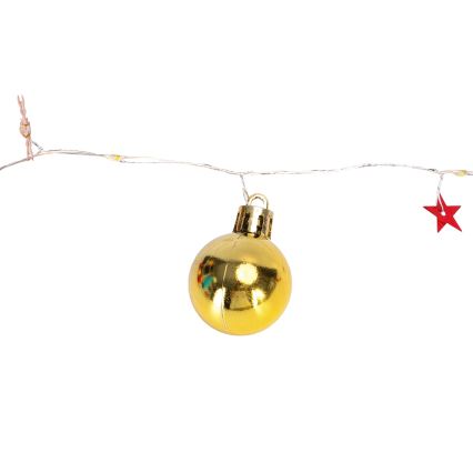 Aigostar - LED-jouluvaloketju 20xLED/3xAA 2m lämmin valkoinen