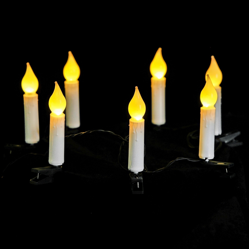 Aigostar - LED-jouluvalosarja 25xLED/3xAA 5 m lämmin valkoinen