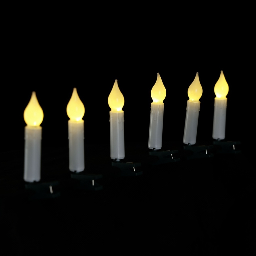 Aigostar - LED-jouluvalosarja 25xLED/3xAA 5 m lämmin valkoinen