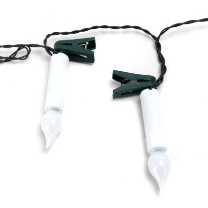 Aigostar - LED-jouluvalosarja 25xLED/3xAA 5 m lämmin valkoinen