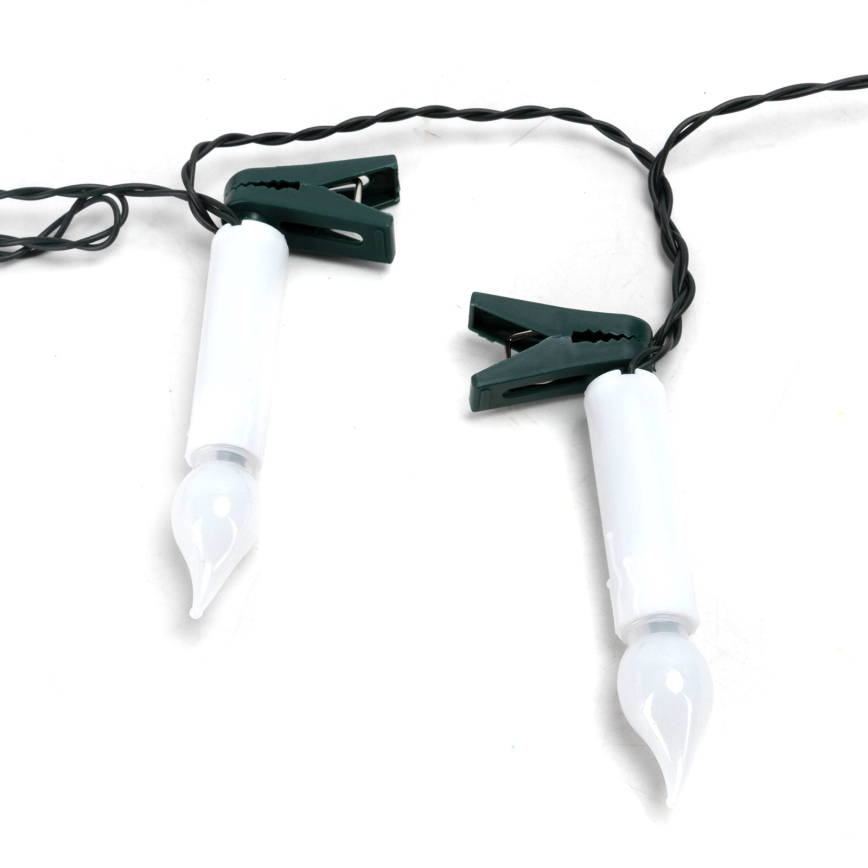 Aigostar - LED-jouluvalosarja 25xLED/3xAA 5 m lämmin valkoinen