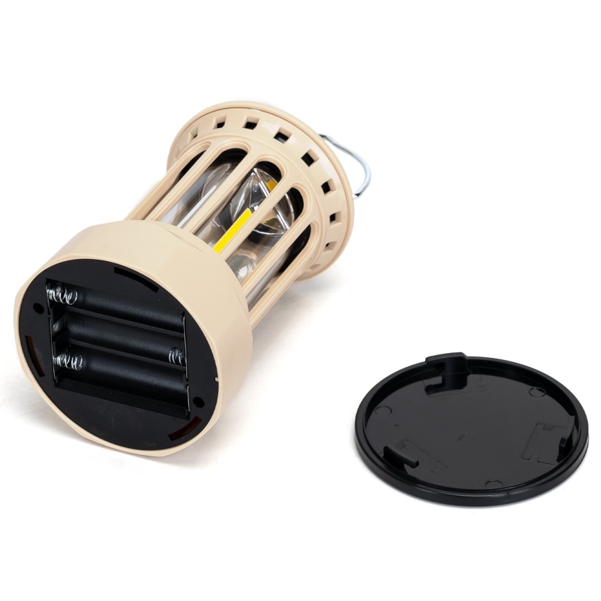 Aigostar - LED kannettava ladattava retkeily lamppu LED/2W/3,7V 1200mAh