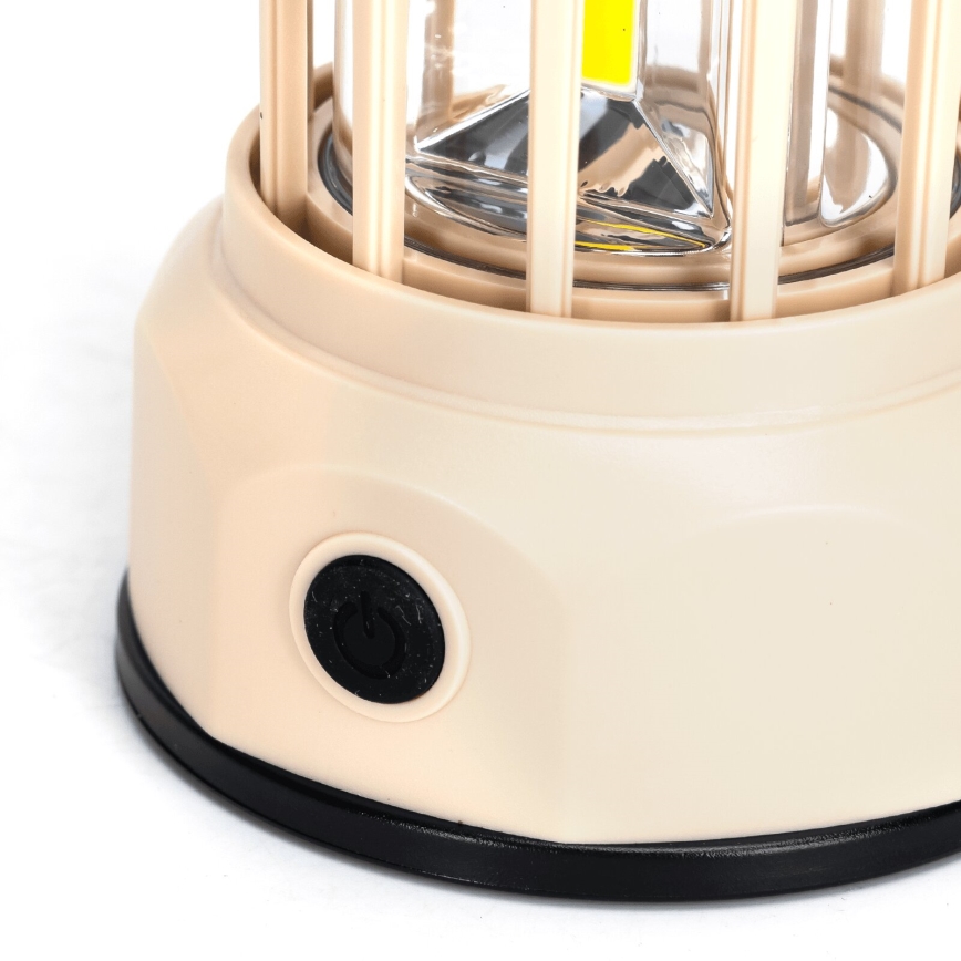 Aigostar - LED kannettava ladattava retkeily lamppu LED/2W/3,7V 1200mAh
