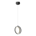 Aigostar - LED-kattokruunu johdossa LED/15W/230V 2700K musta