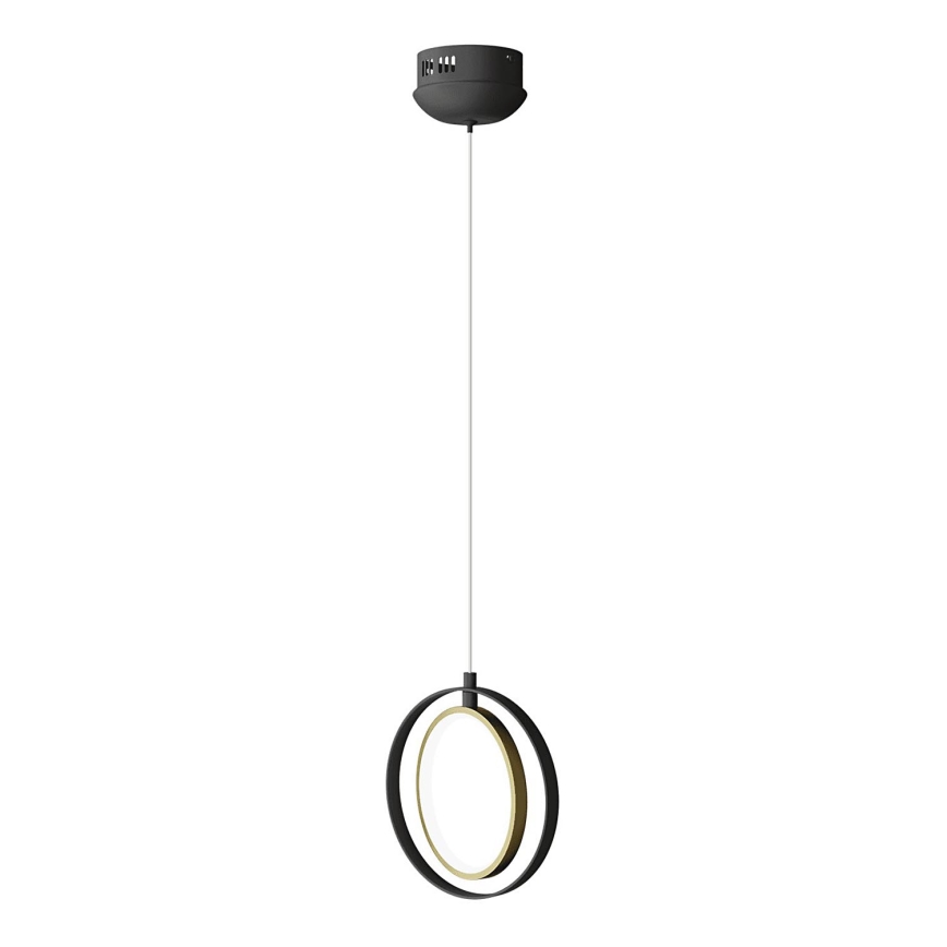 Aigostar - LED-kattokruunu johdossa LED/15W/230V 2700K musta