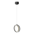 Aigostar - LED-kattokruunu johdossa LED/15W/230V 6500K musta