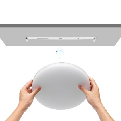 Aigostar - LED-kattovalaisin kylpyhuoneeseen LED/24W/230V 3000K IP54