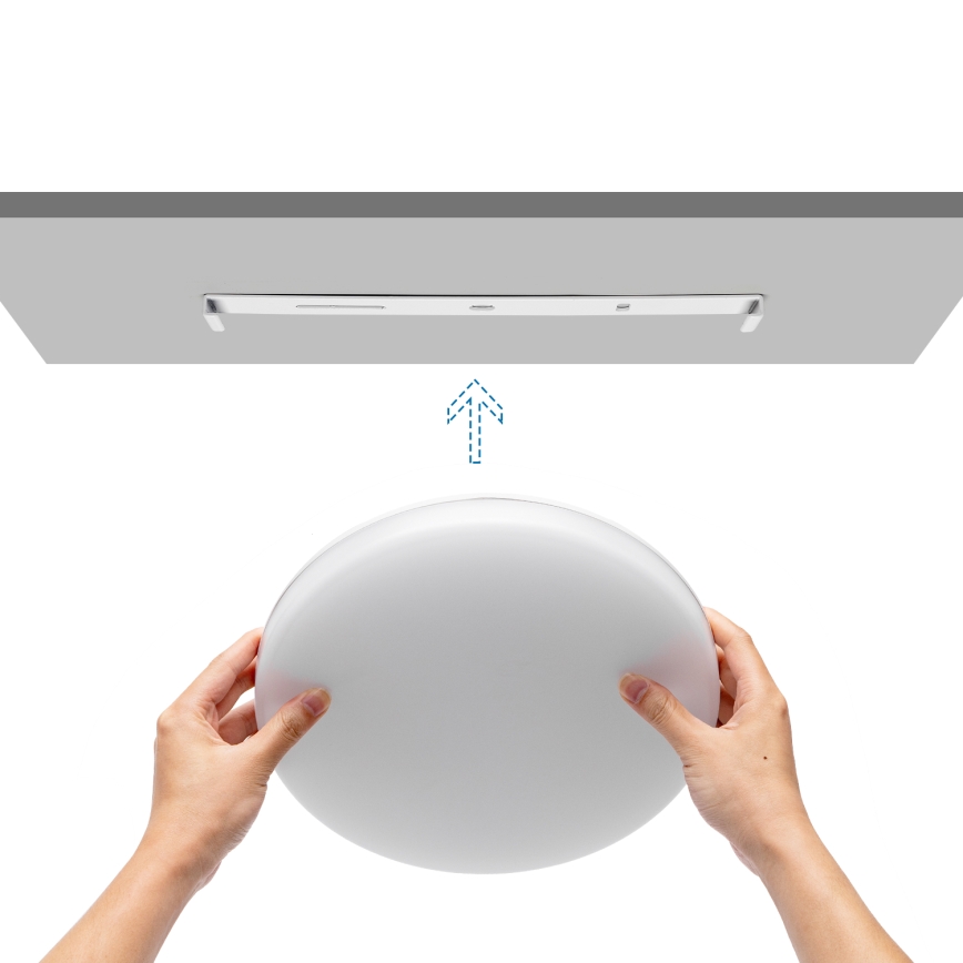 Aigostar - LED-kattovalaisin kylpyhuoneeseen LED/24W/230V 3000K IP54