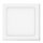 Aigostar - LED-kattovalaisin LED/12W/230V 17,3x17,3 cm 3000K valkoinen