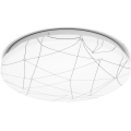 Aigostar - LED-kattovalaisin LED/12W/230V 3000K halkaisija 26cm