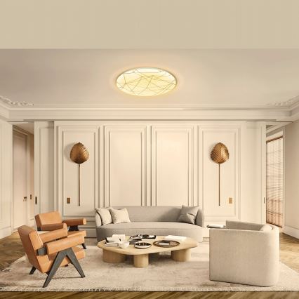 Aigostar - LED-kattovalaisin LED/12W/230V 3000K halkaisija 26cm