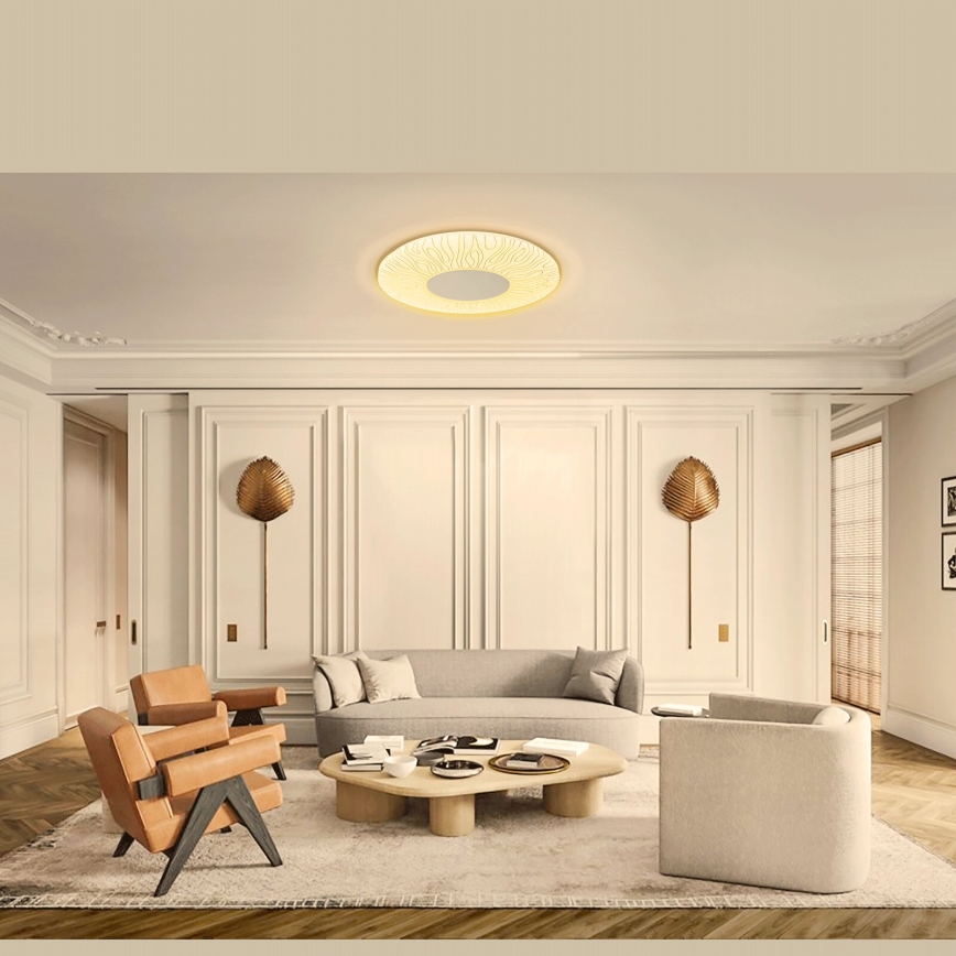 Aigostar - LED-kattovalaisin LED/12W/230V 3000K halkaisija 26cm