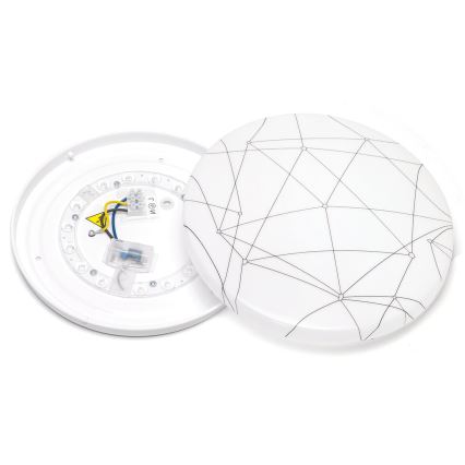 Aigostar - LED-kattovalaisin LED/12W/230V 6500K halkaisija 26cm
