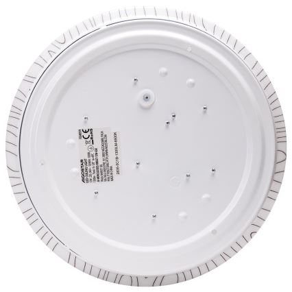 Aigostar - LED-kattovalaisin LED/12W/230V 6500K halkaisija 26cm