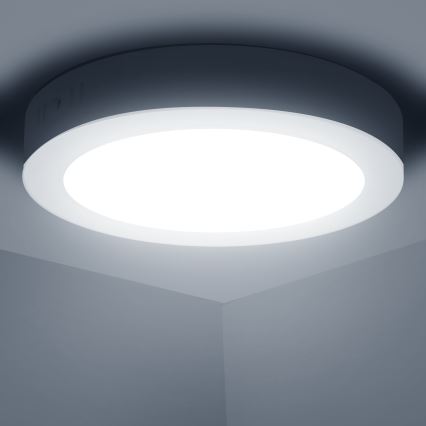 Aigostar - LED-kattovalaisin LED/12W/230V halkaisija 17,4 cm 6500K valkoinen