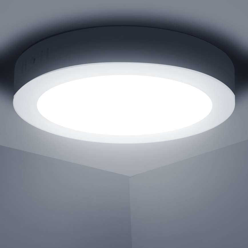 Aigostar - LED-kattovalaisin LED/12W/230V halkaisija 17,4 cm 6500K valkoinen