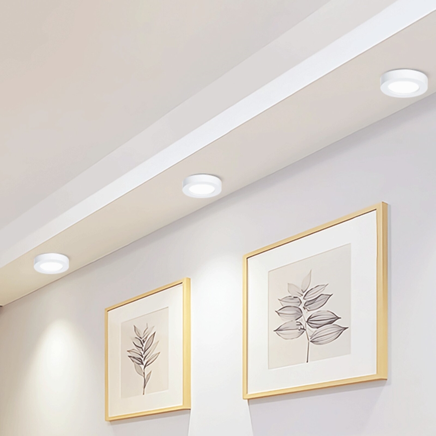 Aigostar - LED-kattovalaisin LED/12W/230V halkaisija 17,4 cm 6500K valkoinen