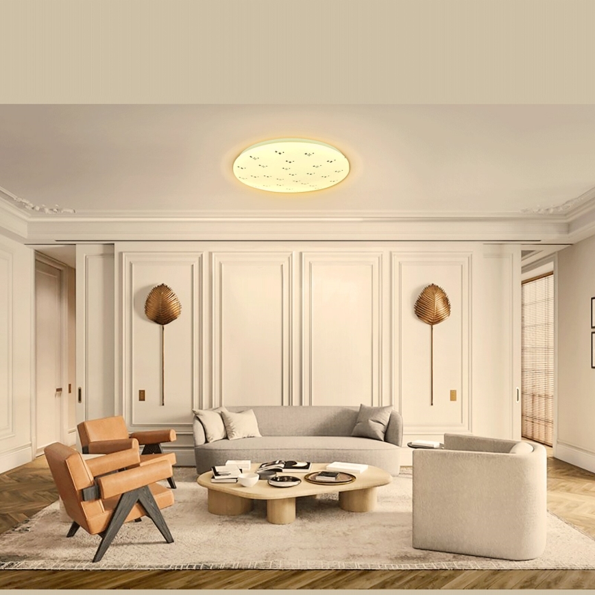 Aigostar - LED-kattovalaisin LED/20W/230V 3000K halkaisija 33cm
