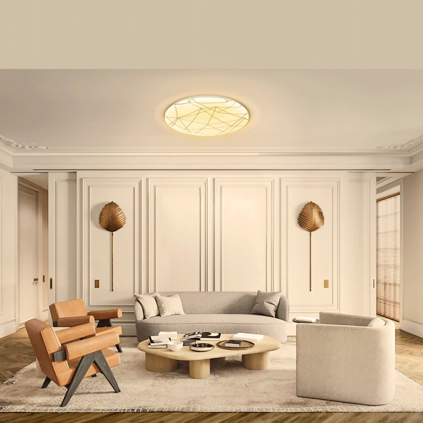 Aigostar - LED-kattovalaisin LED/20W/230V 3000K halkaisija 33cm