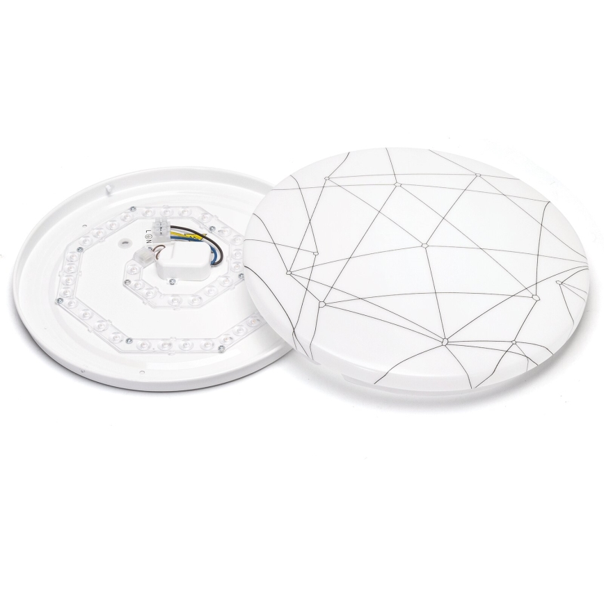 Aigostar - LED-kattovalaisin LED/20W/230V 3000K halkaisija 33cm