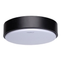 Aigostar - LED Kattovalo LED/12W/230V 3000K d. 23 cm musta
