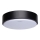Aigostar - LED Kattovalo LED/12W/230V 3000K d. 23 cm musta