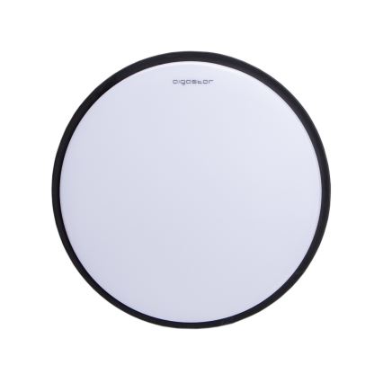 Aigostar - LED Kattovalo LED/12W/230V 3000K d. 23 cm musta