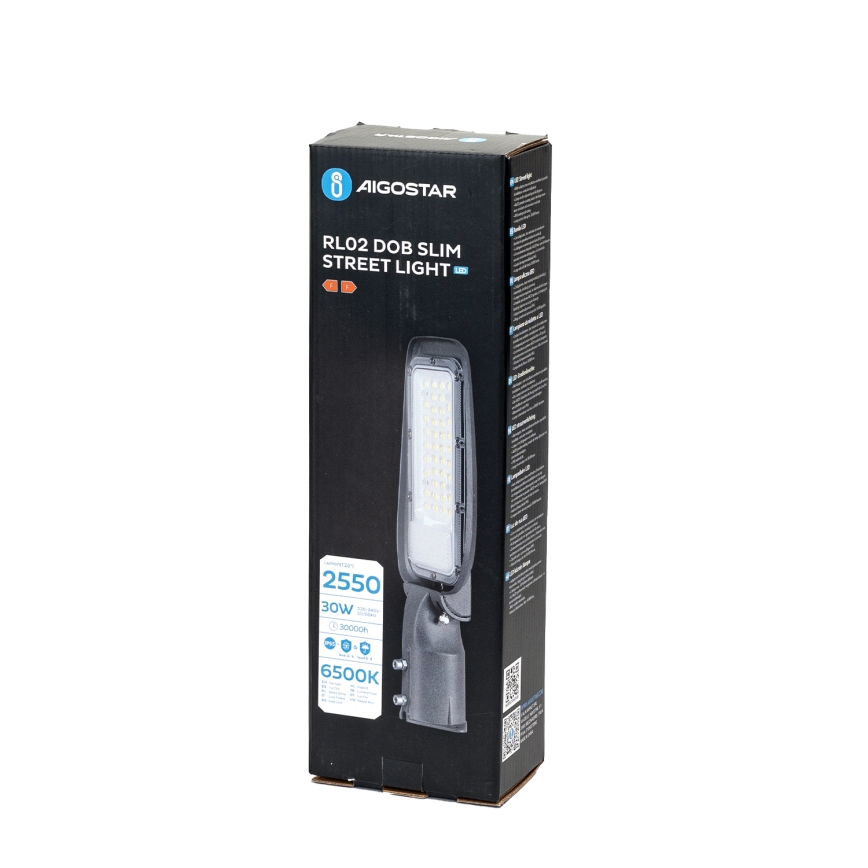 Aigostar - LED-katuvalo LED/30W/230V 6500K IP65