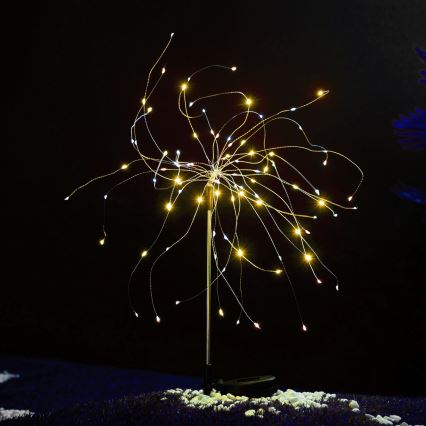 Aigostar - LED-koristeaurinkolamppu LED/0,03W/1,2V 88,5cm 300 mAh 2700K IP44