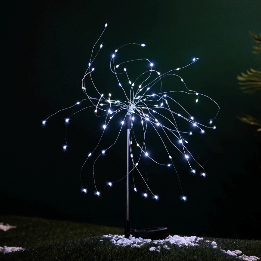 Aigostar - LED-koristeaurinkolamppu LED/0,03W/1,2V 88,5cm 6500K IP44
