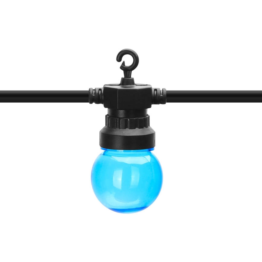 Aigostar - LED Koristeketju ulkokäyttöön 10xLED/8m IP44 lämmin valkoinen