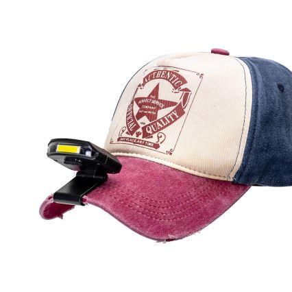 Aigostar - LED Ladattava himmennettävä headlamp ja senzorem LED/1,11W/3,7V