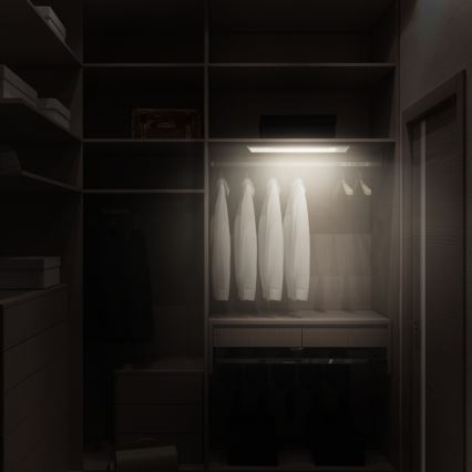 Aigostar - LED ladattava kaluston valaistus anturilla LED/1,5W/5V 6500K