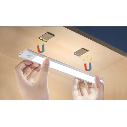 Aigostar - LED Ladattava kalustevalaistus anturilla LED/1,5W/5V 6500K