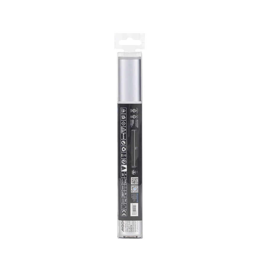 Aigostar - LED Ladattava kalustevalaistus anturilla LED/4W/5V 6500K