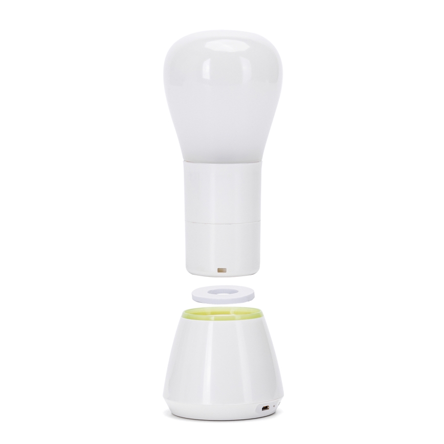 Aigostar - LED ladattava yöpöytävalaisin LED/0,5W/5V 3000K 650mAh
