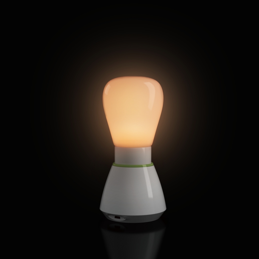 Aigostar - LED Ladattava yövalo LED/0,5W/5V 3000K