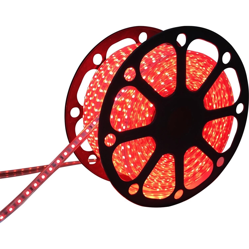 Aigostar - LED-nauha 50m LED/300W/230V IP65 punainen