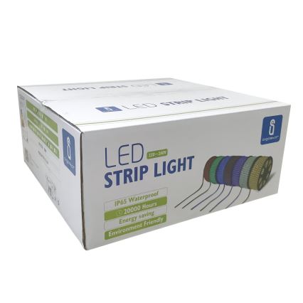 Aigostar - LED-nauha 50m LED/300W/230V IP65 punainen