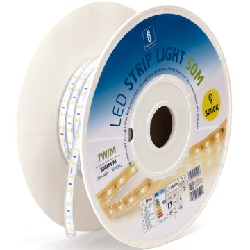 Aigostar - LED-nauha LED/350W/230V 50m 3000K IP65