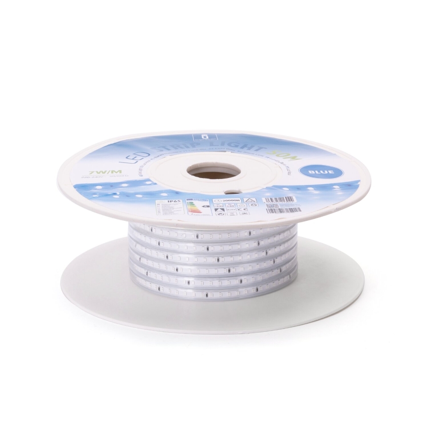 Aigostar - LED-nauha LED/350W/230V 50m sininen IP65