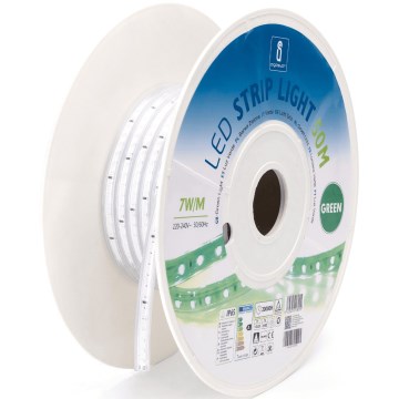 Aigostar - LED-nauha LED/350W/230V 50m vihreä IP65