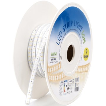 Aigostar - LED-nauha LED/400W/230V 50m 3000K IP65