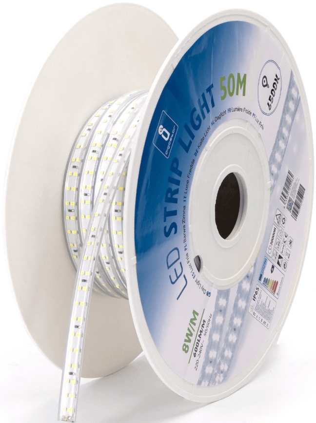 Aigostar - LED-nauha LED/400W/230V 50m 6500K IP65