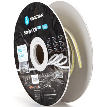 Aigostar - LED-nauha LED/400W/230V 50m 6500K IP65
