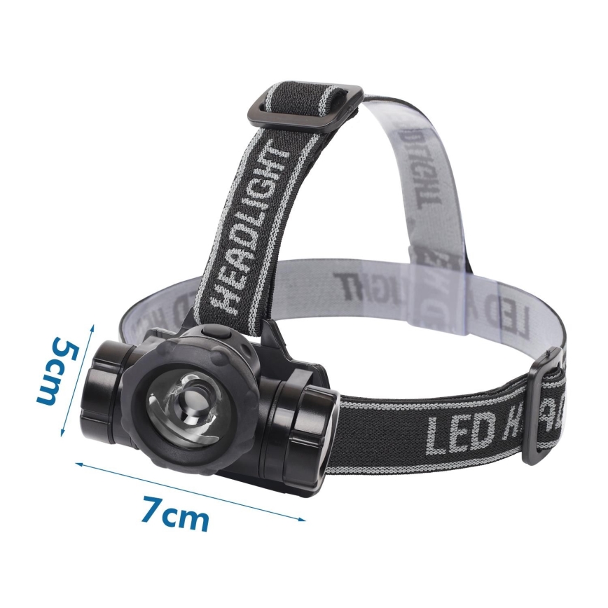Aigostar - LED Otsalamppu LED/1,8W/3xAAA
